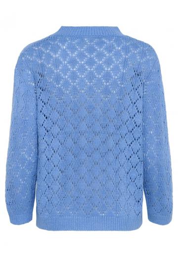 Пуловер с рукавом три четверти