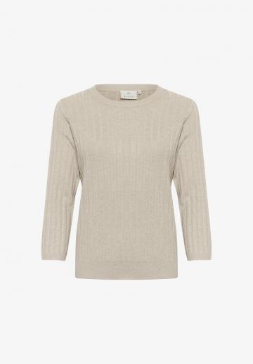 Пуловер с рукавом три четверти