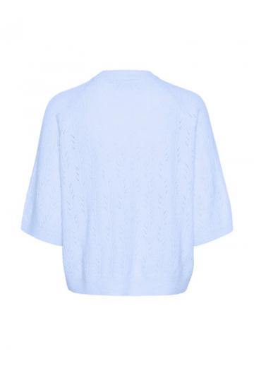 Пуловер с коротким рукавом