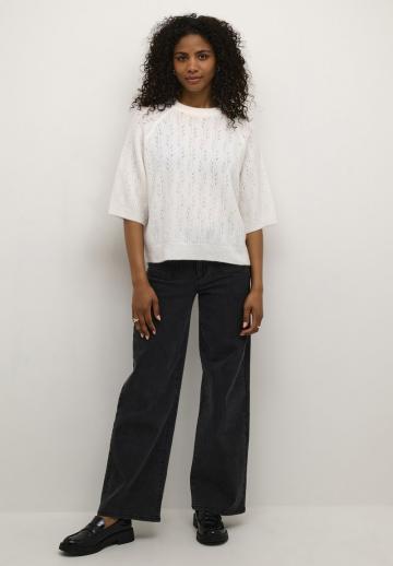 Пуловер с коротким рукавом