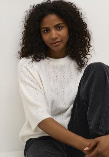 Пуловер с коротким рукавом