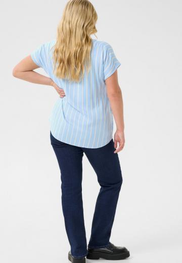 Атласная блузка