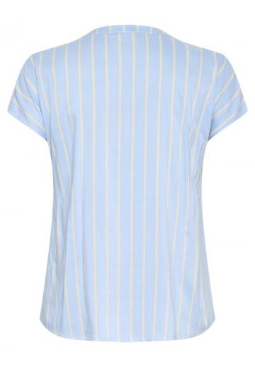 Атласная блузка