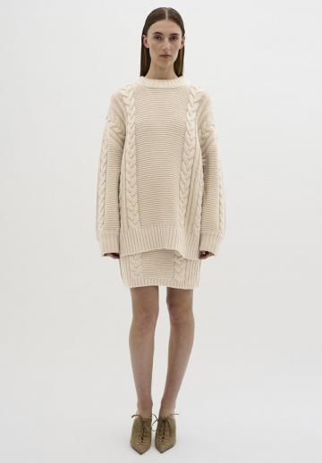 Длинный пуловер