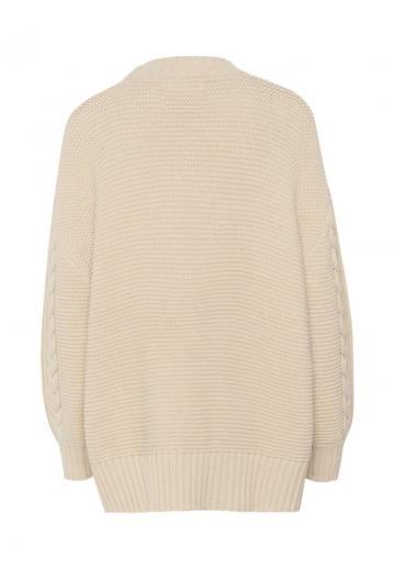 Длинный пуловер