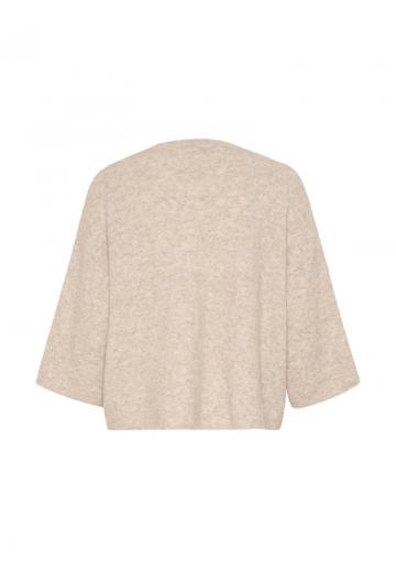 Пуловер с рукавом три четверти