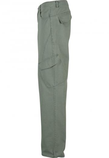 Брюки с накладными карманами