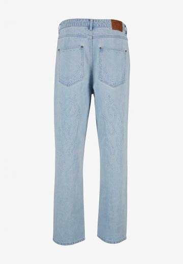 Прямые джинсы