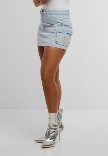 Юбка с накладными карманами