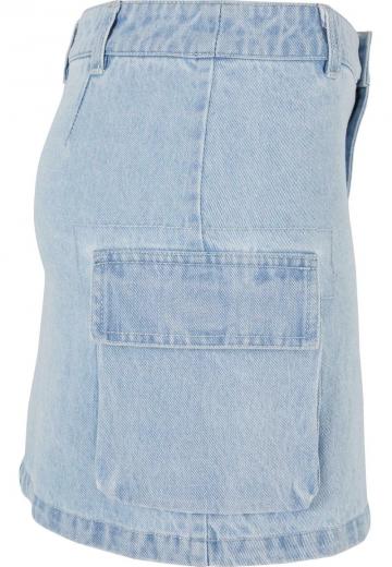 Юбка с накладными карманами