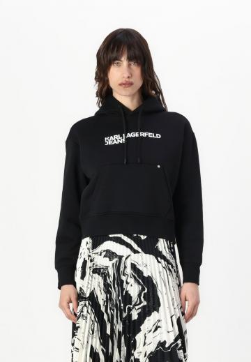 Пуловер с капюшоном