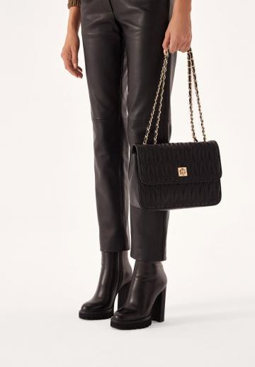 Полусапожки на высоком каблуке