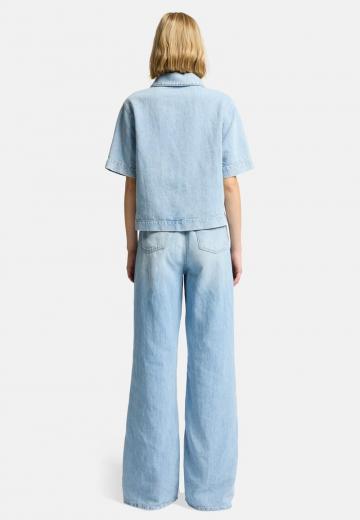 Джинсовая блузка