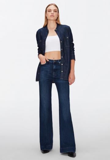 Клешеные джинсы