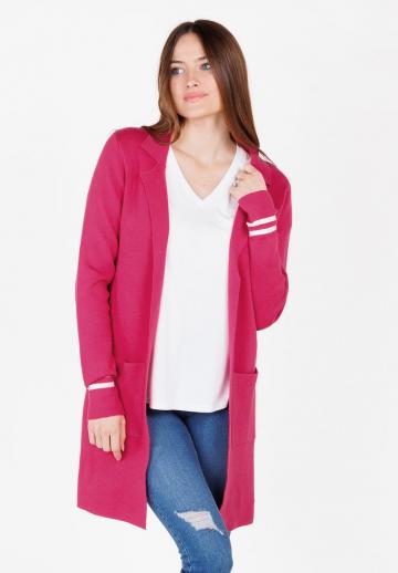 Длинный жилет