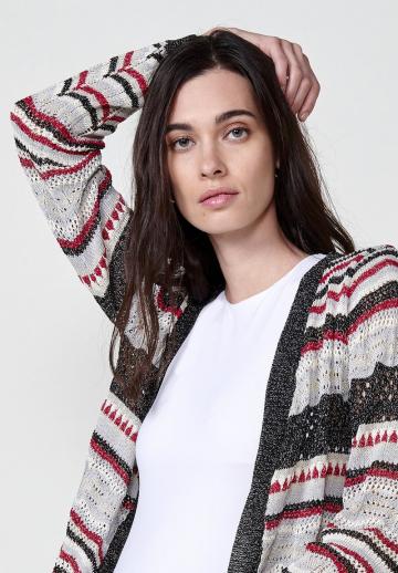 Длинный жилет