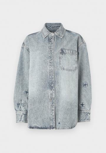 Джинсовая блузка