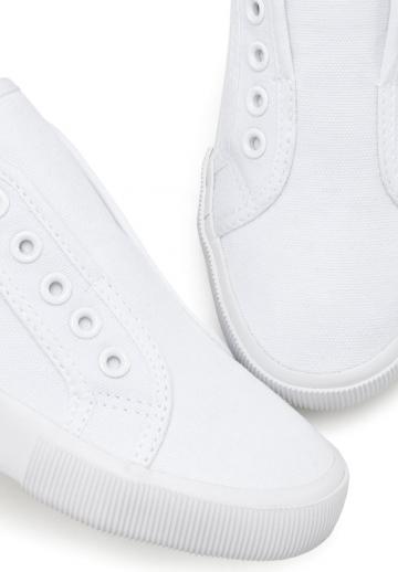 Кеды без шнуровки