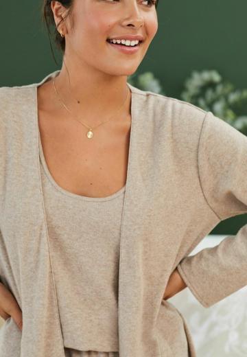 Длинный кардиган