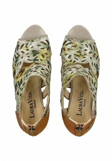 Туфли с открытым носом