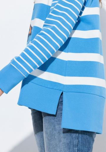 Пуловер с капюшоном