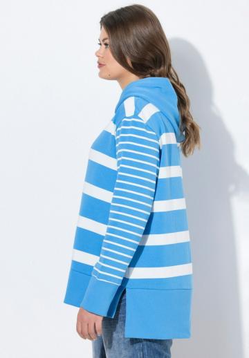 Пуловер с капюшоном