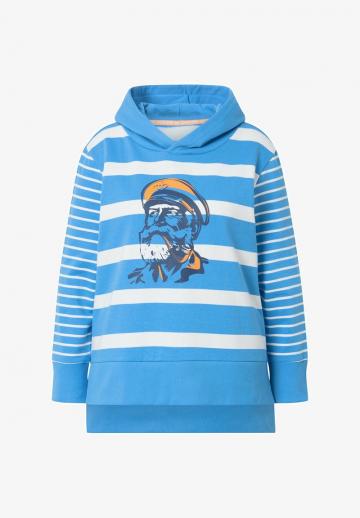 Пуловер с капюшоном