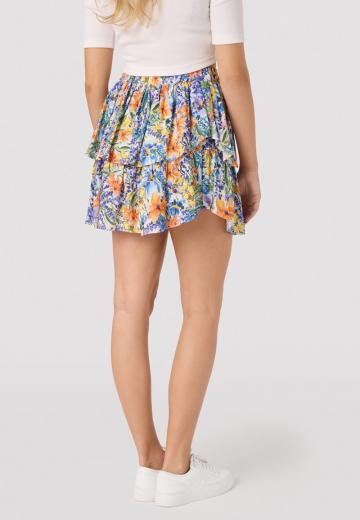 Юбка с воланами