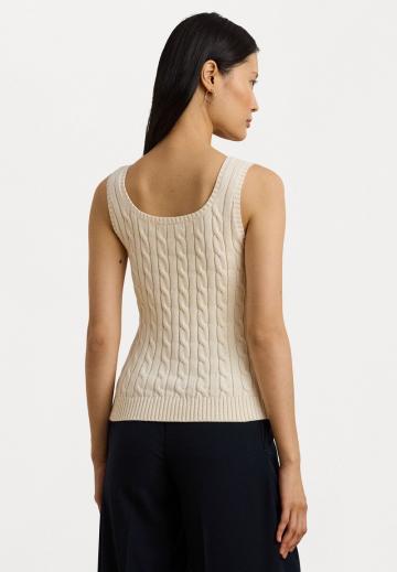 Пуловер без рукавов