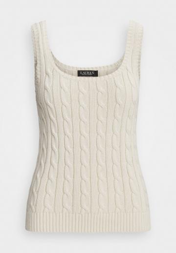 Пуловер без рукавов