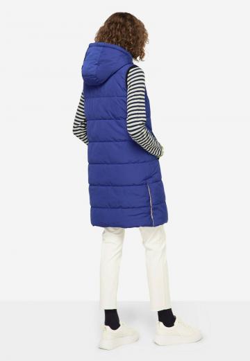 Длинный жилет