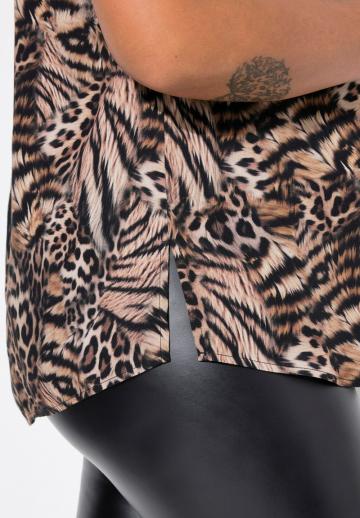 Длинный топ