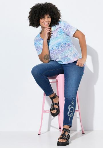 Короткие джинсы