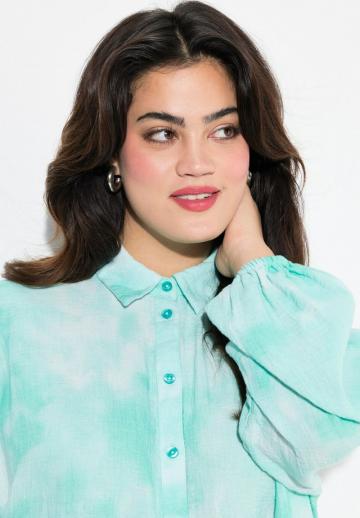 Длинная блузка