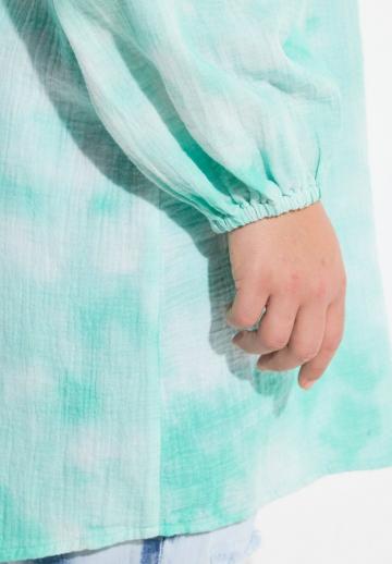 Длинная блузка