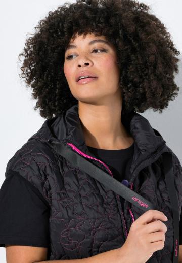 Длинный жилет