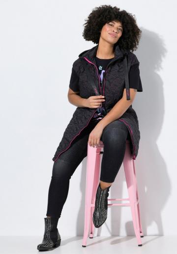 Длинный жилет