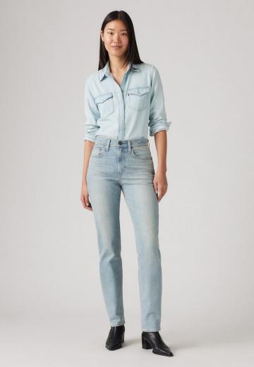 Прямые джинсы