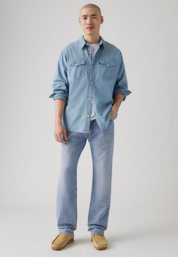 Прямые джинсы