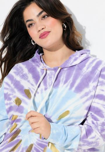 Пуловер с капюшоном