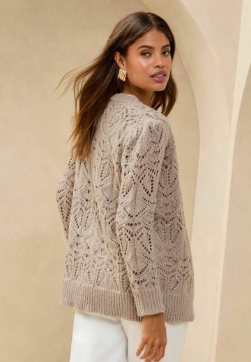 Вязаная кофта