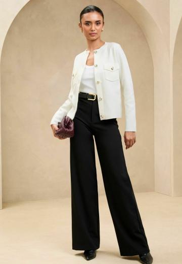 Блейзер с накладными карманами