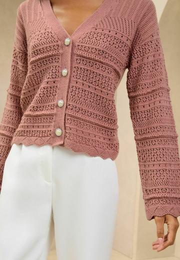 Вязаная кофта