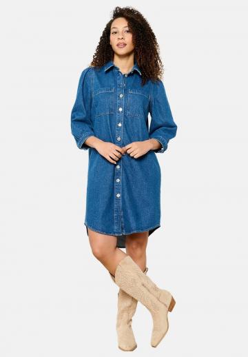 Джинсовое платье