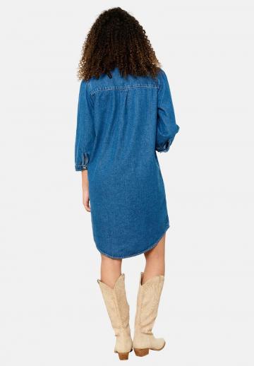 Джинсовое платье