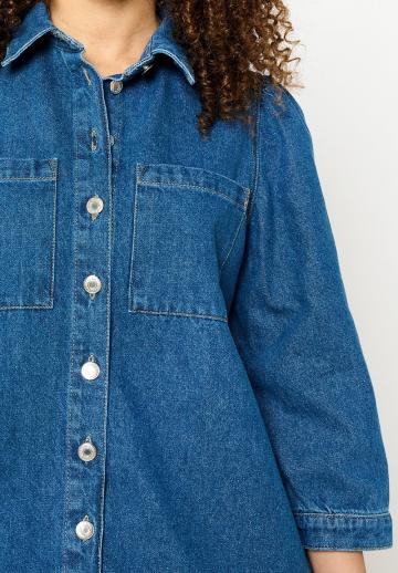 Джинсовое платье