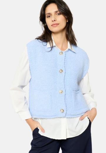 Джинсовая жилетка