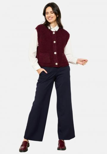 Джинсовая жилетка