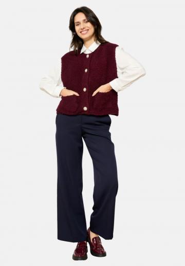 Джинсовая жилетка