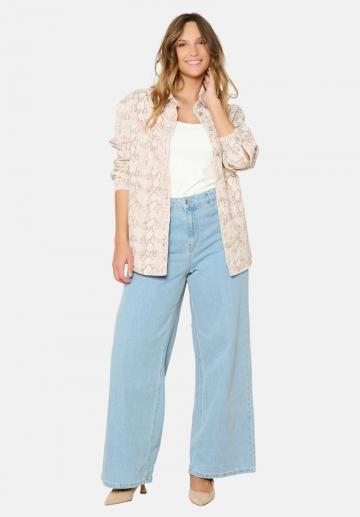 Джинсовая блузка